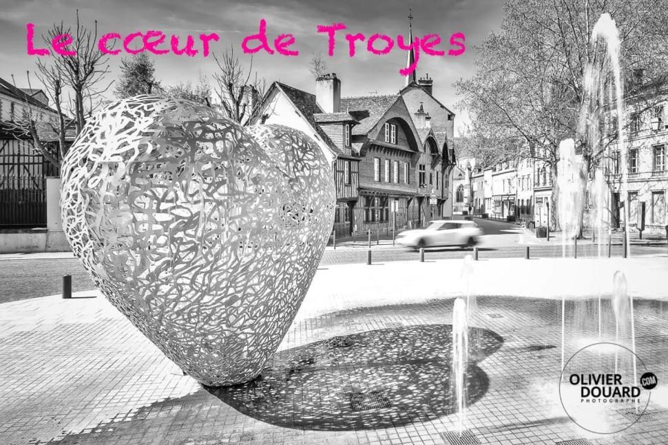 Appartement Hypercentre Troyes Eksteriør bilde